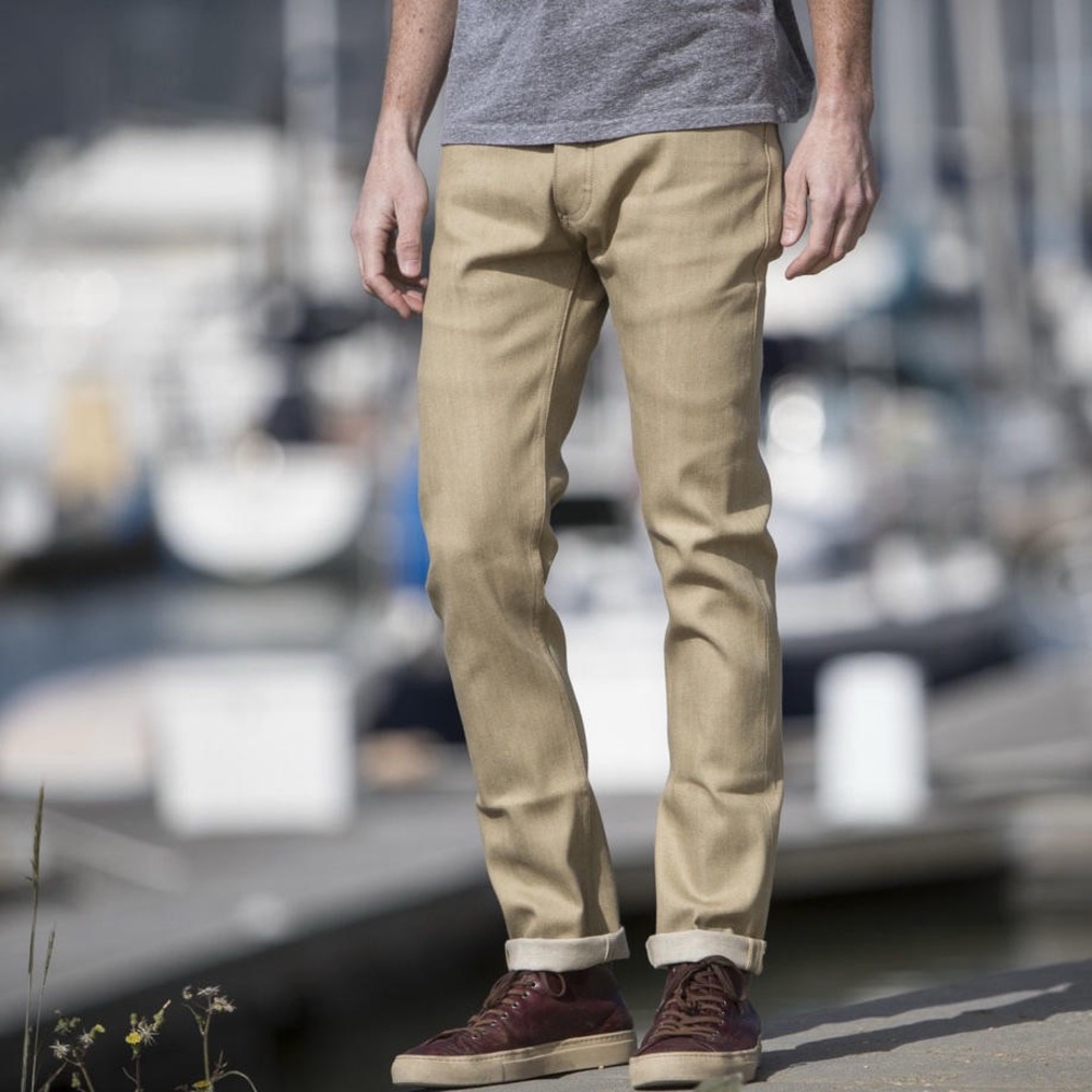 Gustin #403 Japan Sand Stretch 30 Slim